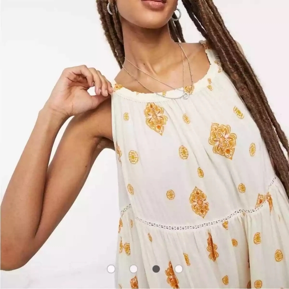 Free People Talk to Me Trapeze Dress - Picture 4 of 17